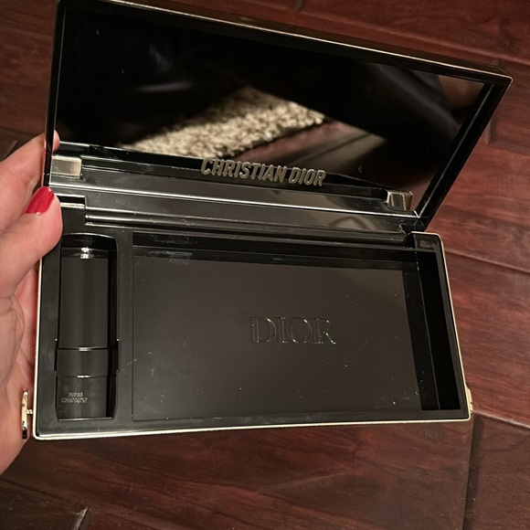 Christian Dior Limited Edition Minaudiere lipstick clutch with chain strap - Picture 8 of 9